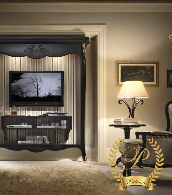 Kệ Tivi Cổ Điển Châu Âu MS01