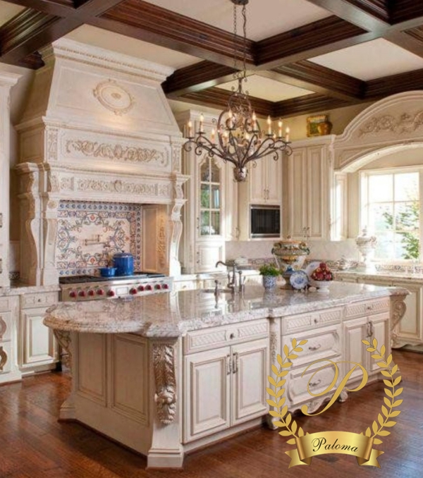 Tủ Bếp Cổ Điển Châu Âu TB13