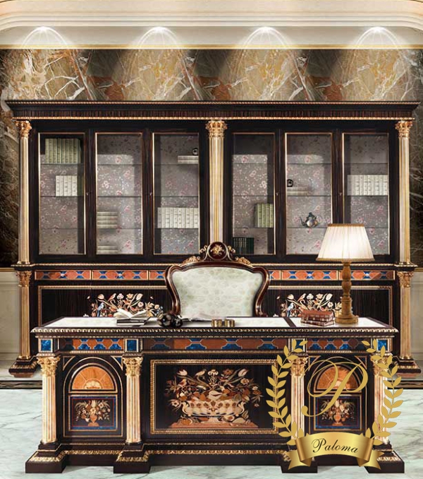 Bàn Làm Việc Cổ Điển Châu Âu MS14