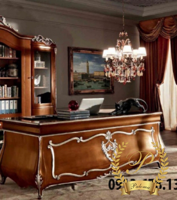 Bàn Làm Việc Cổ Điển Châu Âu MS10