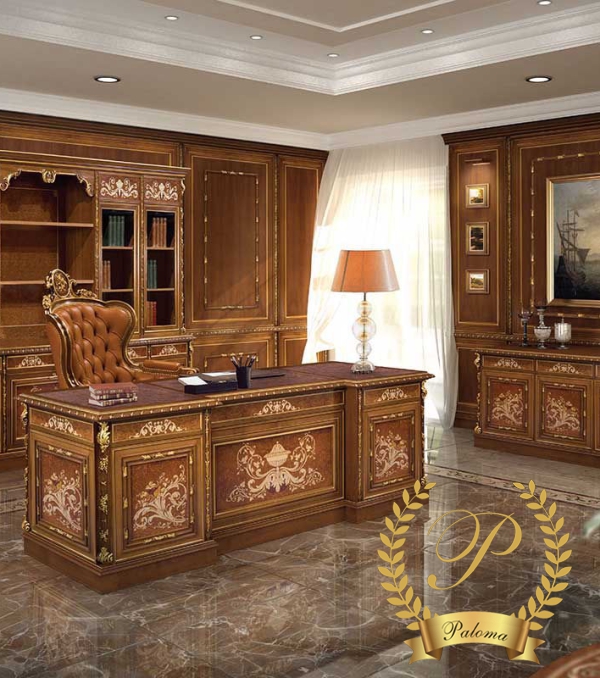 Bàn Làm Việc Cổ Điển Châu Âu MS18