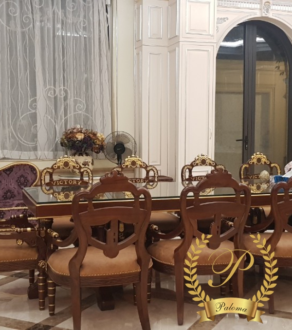 Bàn ăn Tân cổ điển Châu Âu BA04