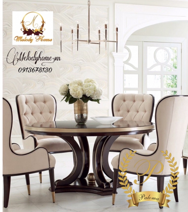 Bàn ăn Tân cổ điển Châu Âu BA17