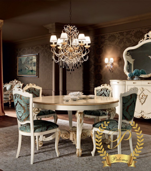 Bàn ăn Tân cổ điển Châu Âu BA16