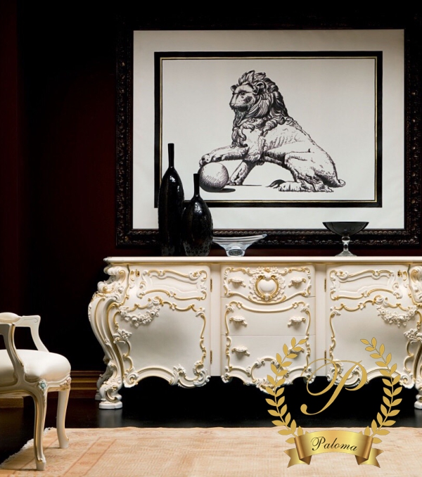 Kệ Tivi Cổ Điển Châu Âu MS16