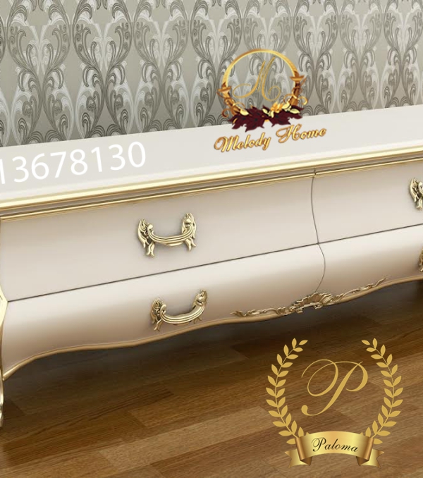 Kệ Tivi Cổ Điển Châu Âu MS07