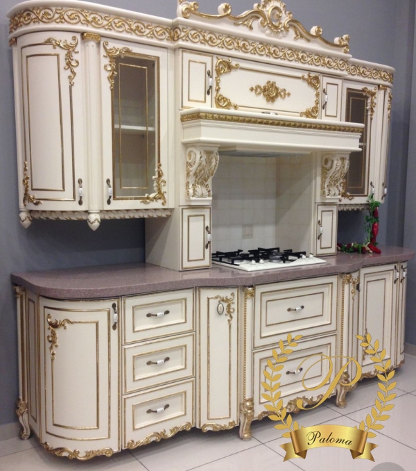 Tủ Bếp Cổ Điển Châu Âu TB27