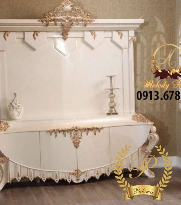 Kệ Tivi Cổ Điển Châu Âu MS10