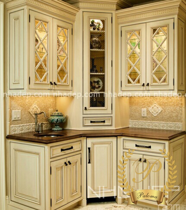 Tủ Bếp Cổ Điển Châu Âu TB28