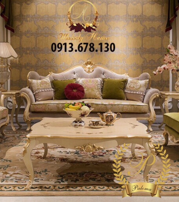Sofa Tân Cổ Điển Châu Âu MS14