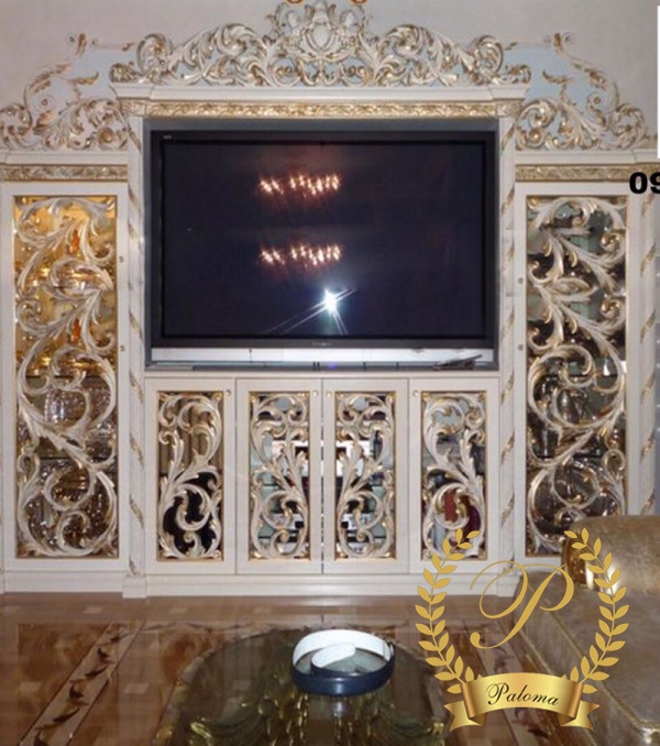 Kệ Tivi Cổ Điển Châu Âu MS12