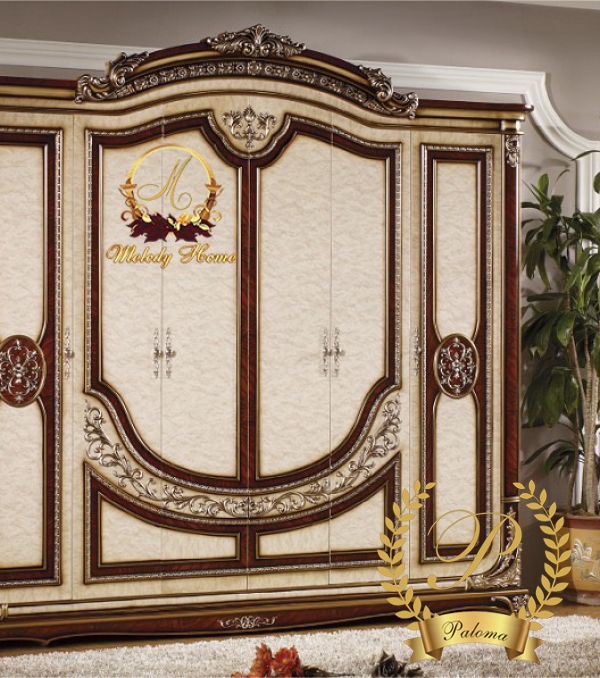Tủ Áo Tân Cổ Điển Châu Âu MS01