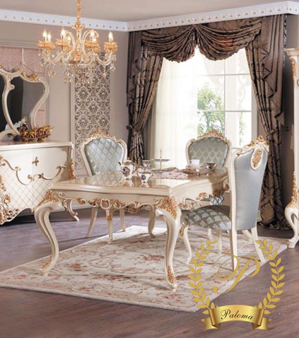 Bàn ăn Tân cổ điển Châu Âu BA06