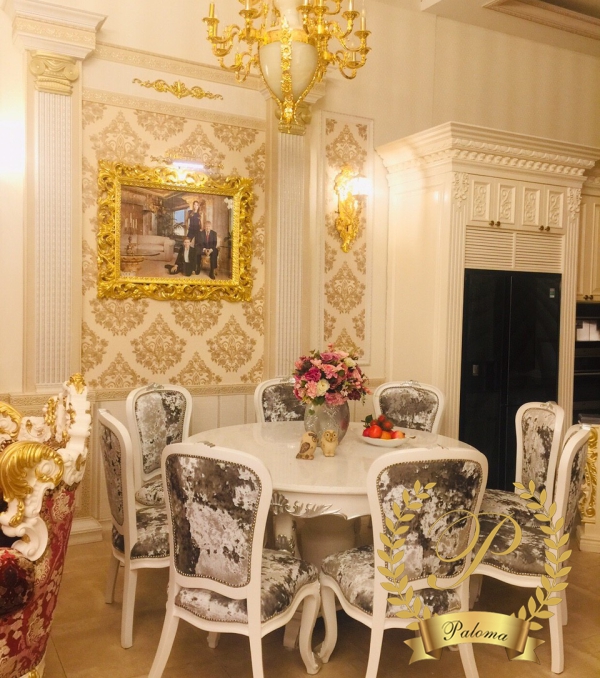 Bàn ăn Tân cổ điển Châu Âu BA10