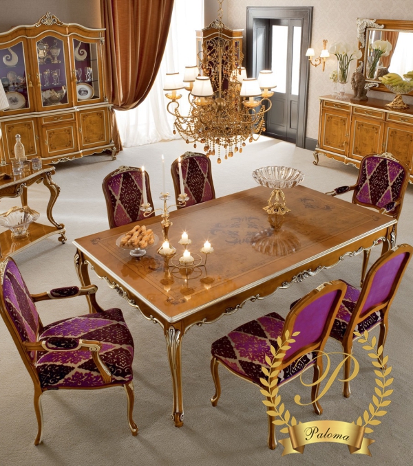 Bàn ăn Tân cổ điển Châu Âu BA11