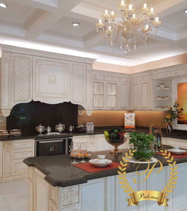 Tủ Bếp Cổ Điển Châu Âu TB24