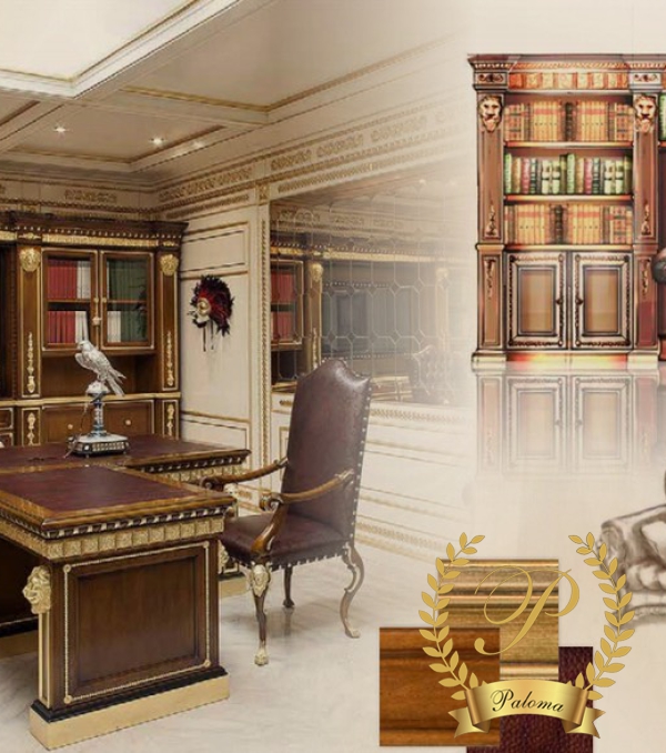 Bàn Làm Việc Tân Cổ Điển Châu Âu MS06