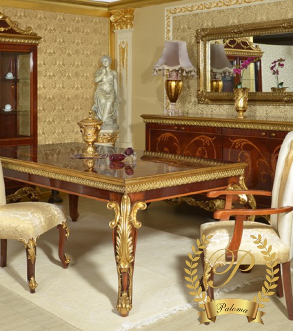 Bàn ăn Tân cổ điển Châu Âu BA21