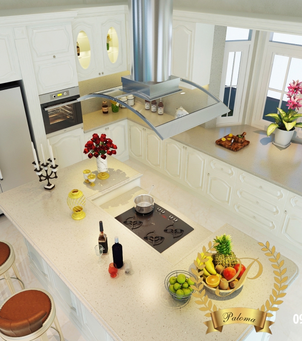 Tủ Bếp Cổ Điển Châu Âu TB05