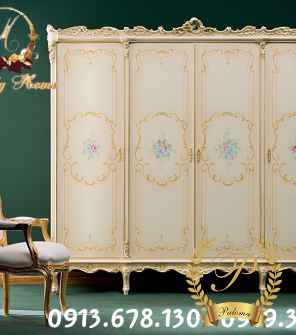 Tủ Áo Cổ Điển Châu Âu TA13