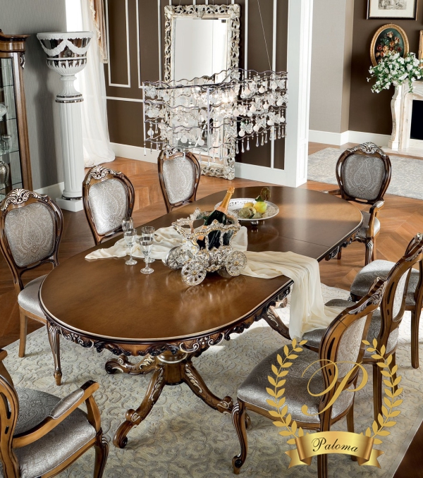 Bàn ăn Tân cổ điển Châu Âu BA22