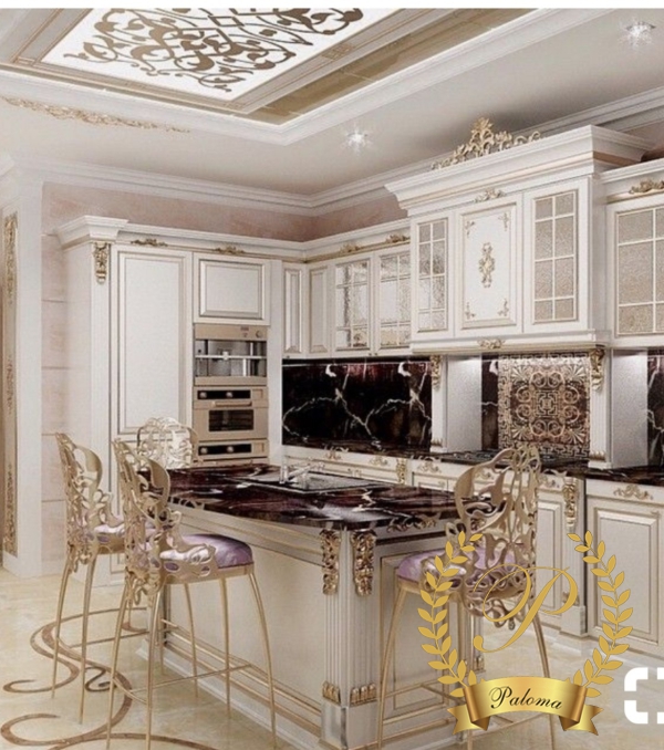 Tủ Bếp Cổ Điển Châu Âu TB16