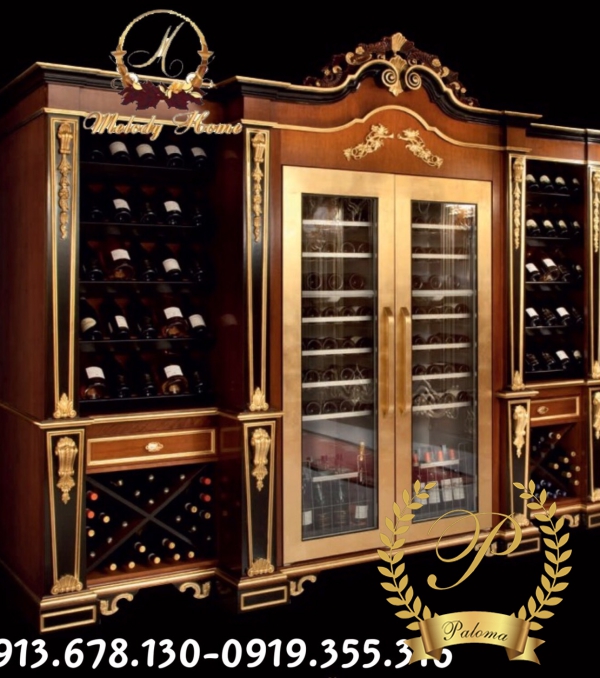 Tủ Rượu Cổ Điển Cao Cấp Châu Âu TR15
