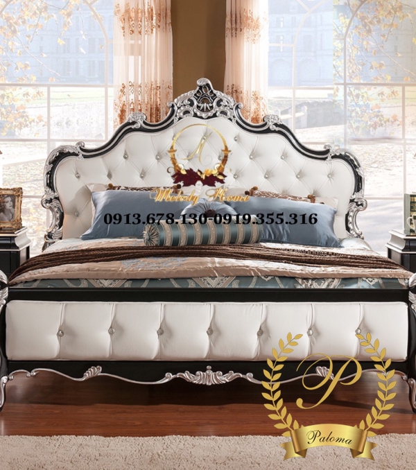 Giường Ngủ Tân Cổ Điển Châu Âu GN15