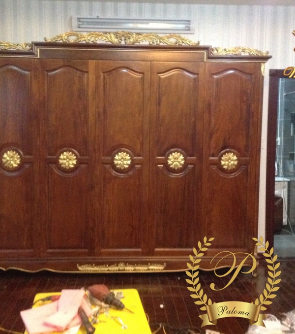 Tủ Áo Tân Cổ Điển Châu Âu MS02