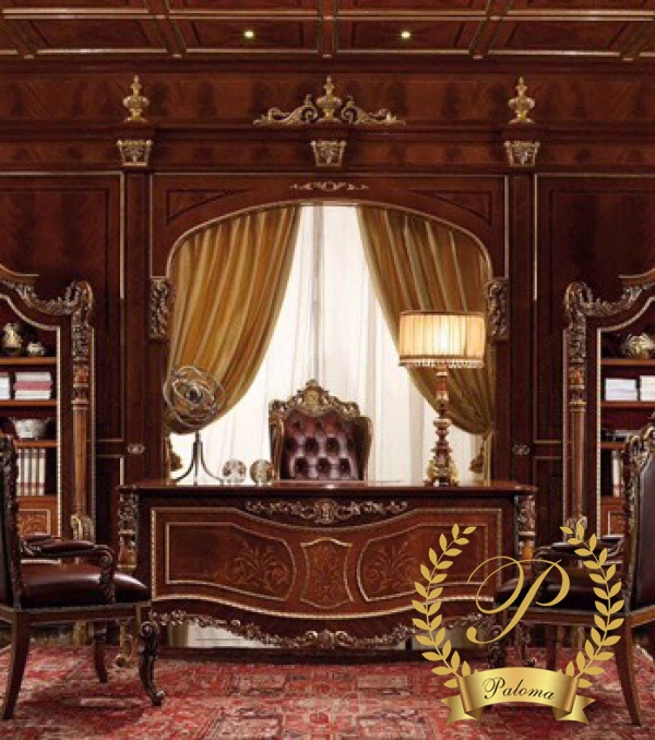 Bàn Làm Việc Cổ Điển Châu Âu MS13