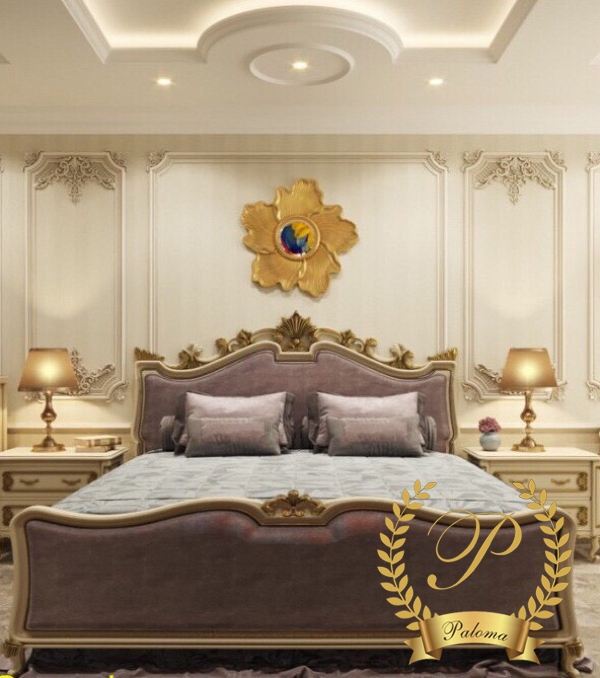 Giường Ngủ Tân Cổ Điển Châu Âu GN13