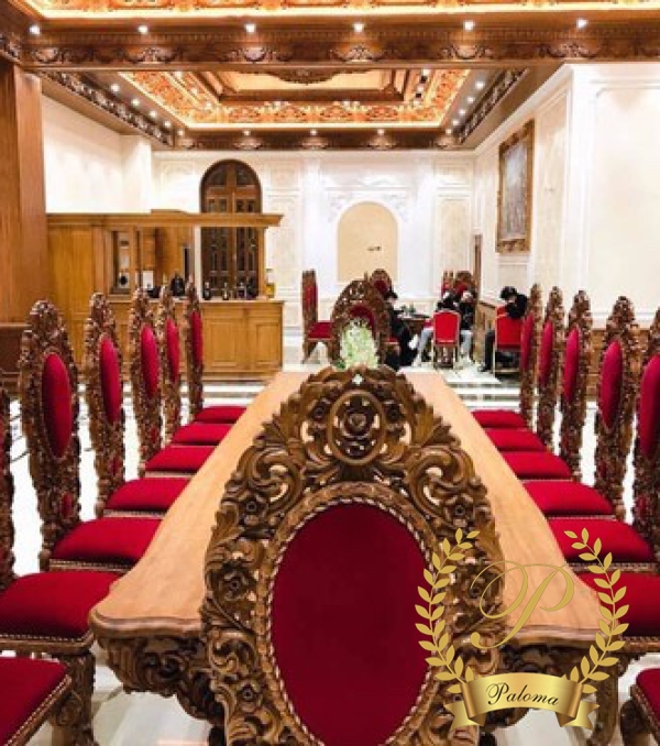 Bàn ăn cổ điển Châu Âu BA14