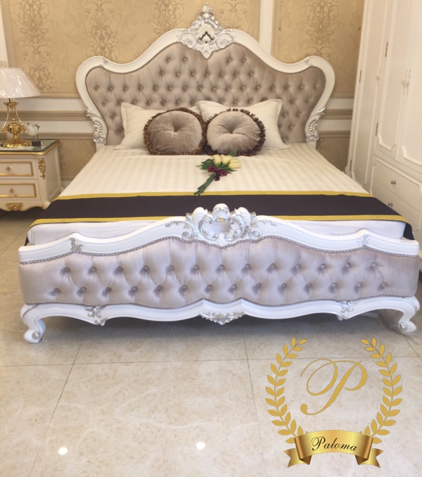 Giường Ngủ Tân Cổ Điển Châu Âu GN06