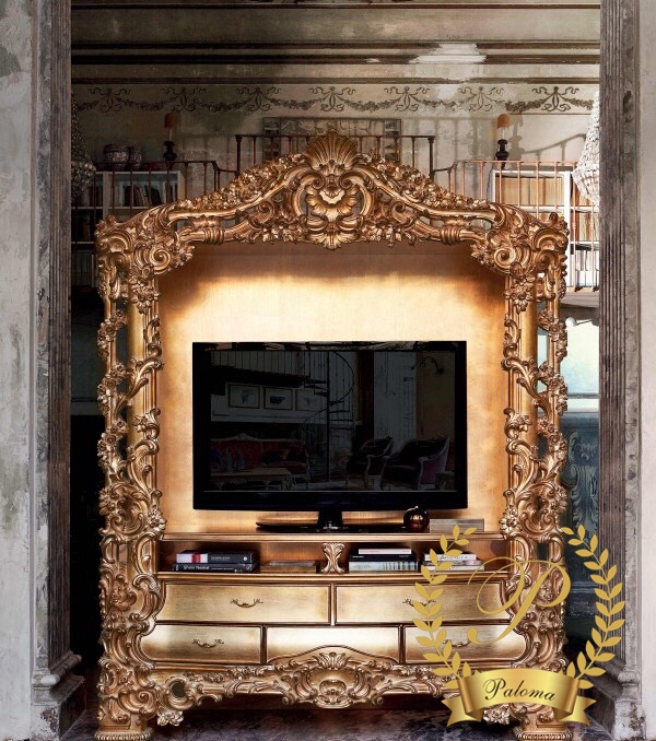 Kệ Tivi Cổ Điển Châu Âu MS11