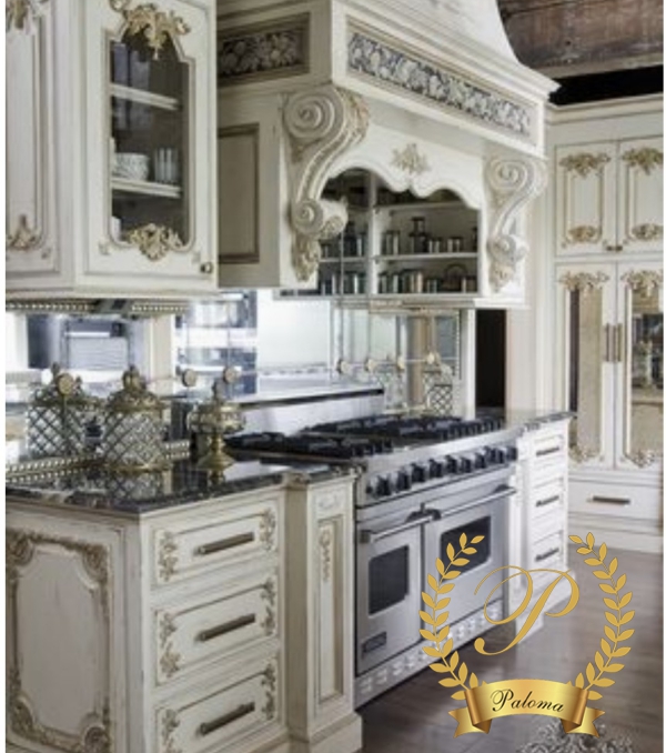 Tủ Bếp Cổ Điển Châu Âu TB18