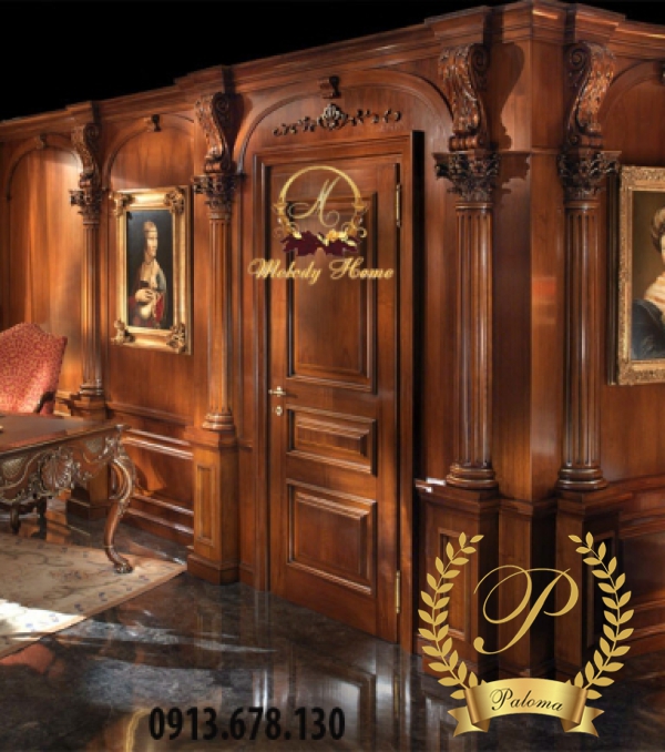 Bàn Làm Việc Cổ Điển Châu Âu MS07