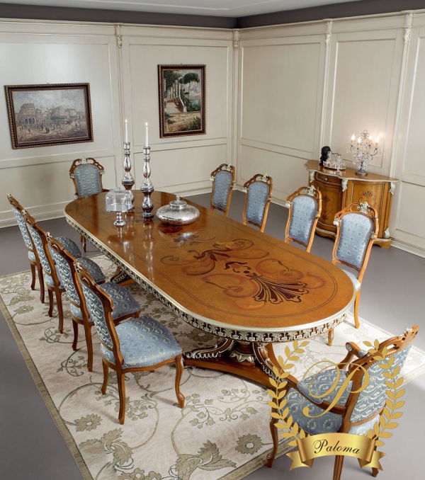 Bàn ăn Tân cổ điển Châu Âu BA13