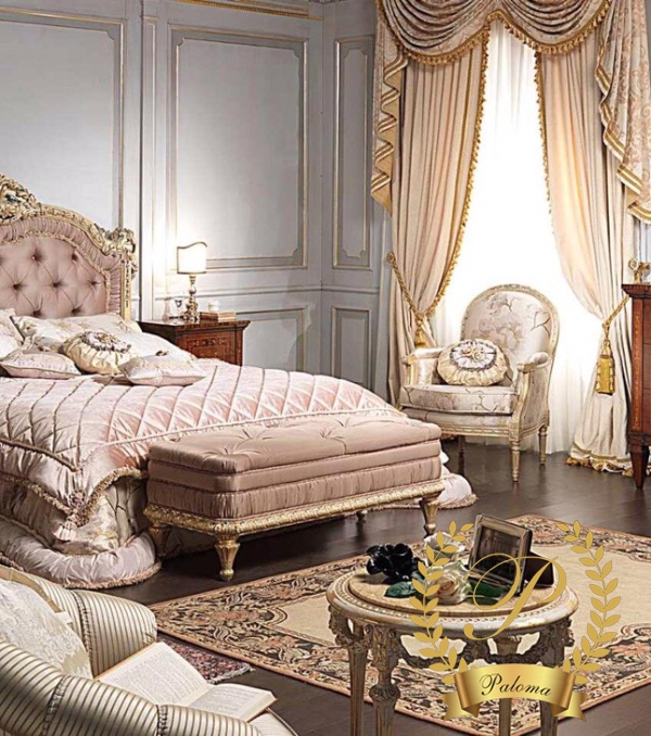 Giường Ngủ Tân Cổ Điển Châu Âu GN18