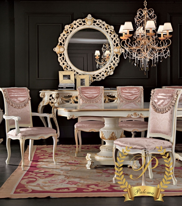 Bàn ăn Tân cổ điển Châu Âu BA28