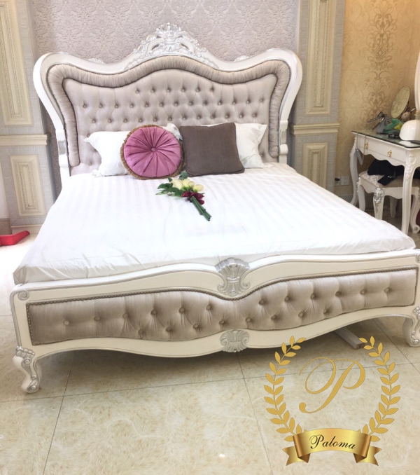 Giường Ngủ Tân Cổ Điển Châu Âu GN02