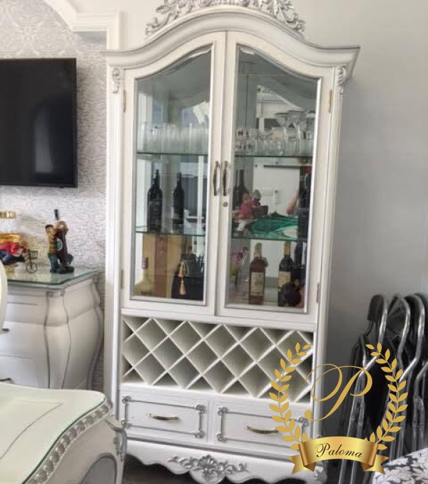 Tủ Rượu Tân Cổ Điển Châu Âu MS01