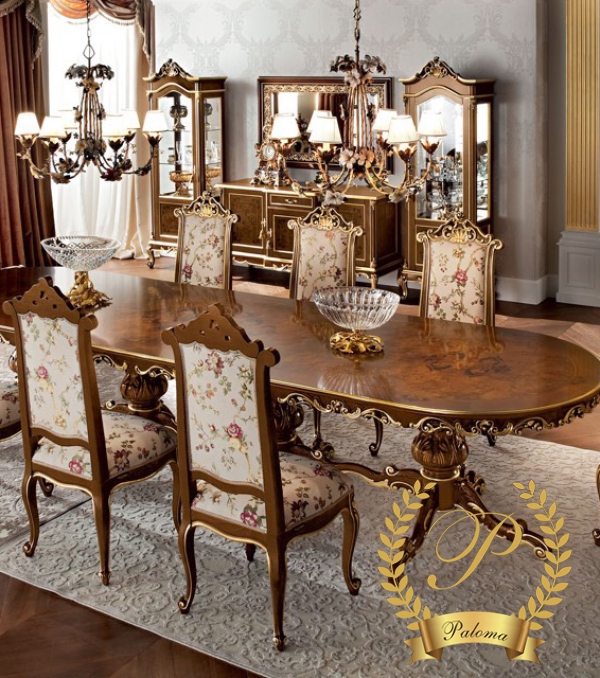 Bàn ăn Tân cổ điển Châu Âu BA26