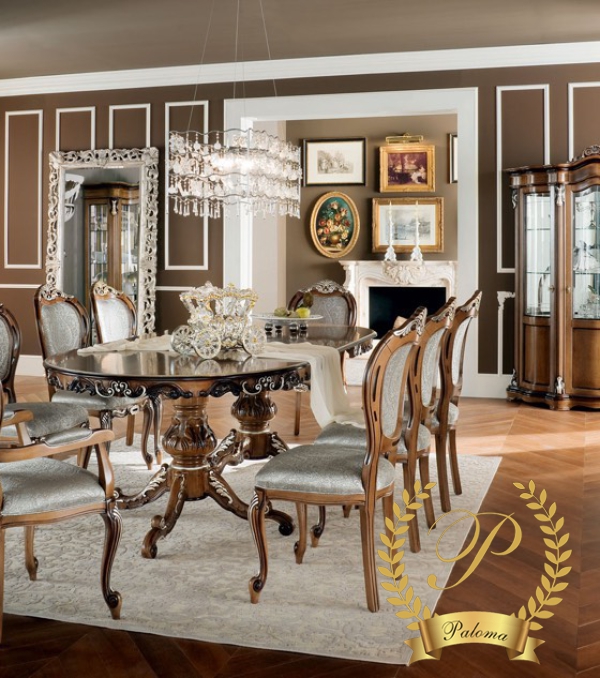 Bàn ăn Tân cổ điển Châu Âu BA25