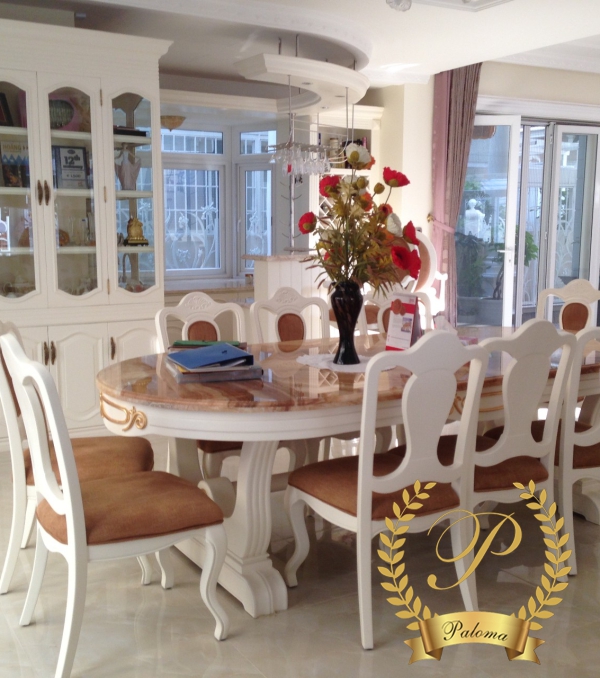 Bàn ăn Tân cổ điển Châu Âu BA08