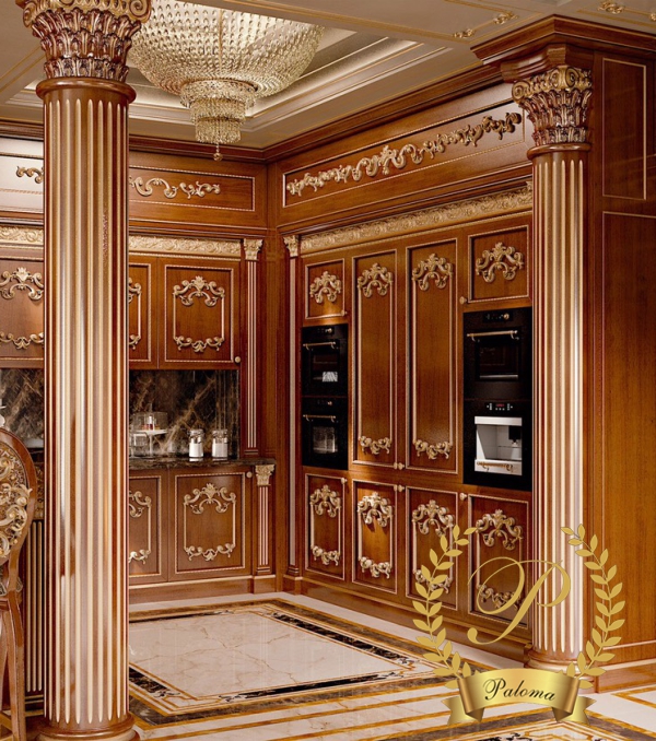 Tủ Bếp Cổ Điển Châu Âu TB37