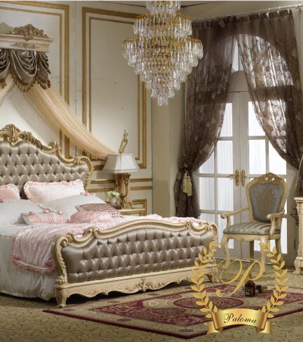 Giường Ngủ Tân Cổ Điển Châu Âu GN22