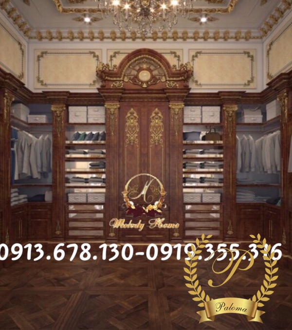 Tủ Áo Cổ Điển Châu Âu TA16