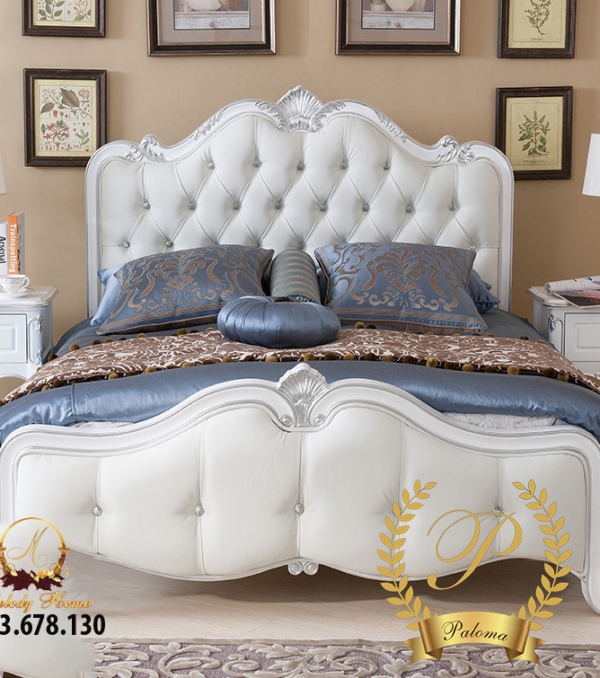 Giường Ngủ Tân Cổ Điển Châu Âu GN26