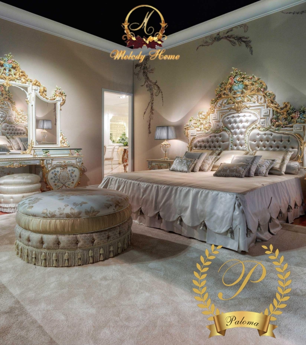 Giường Ngủ Cổ Điển Cao Cấp MS08