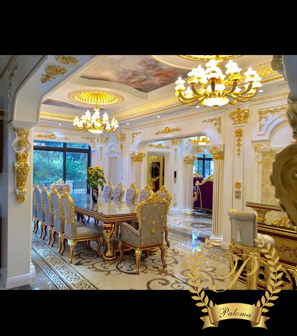 Bàn ăn cổ điển Châu Âu BA13